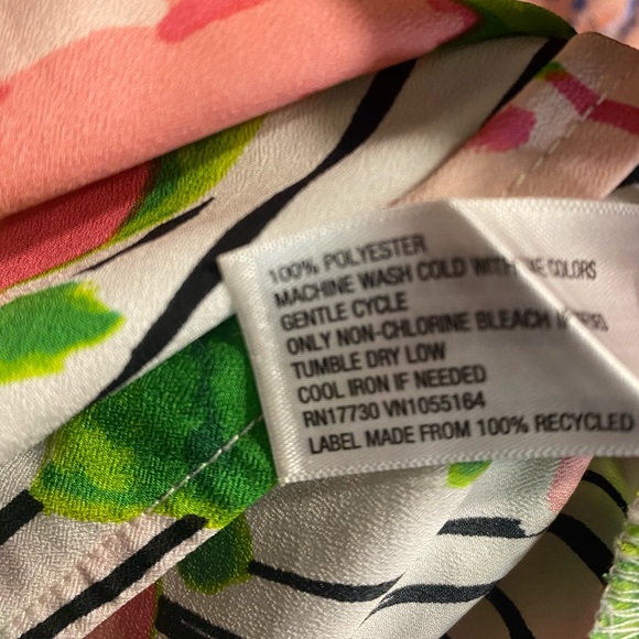 Merona Printed Sleeveless Blouse - Picture 3 of 3